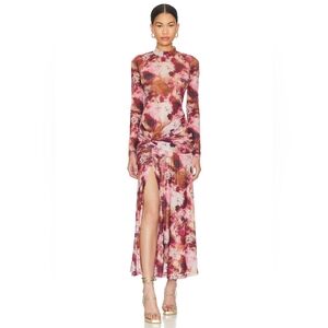 [NWT] Bardot Lea Pink Mesh Midi Dress